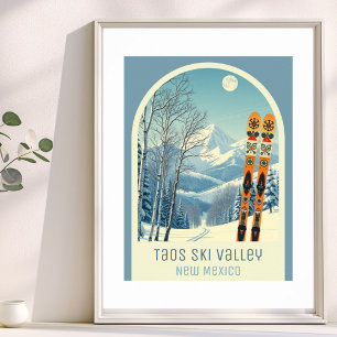 Affiche de la station de ski Taos Ski Valley Nouve