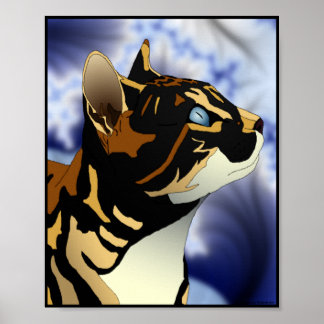 Affiche de la taille du portefeuille Calico Cat