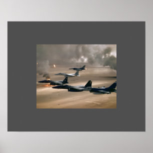 Affiche de la tempête du désert