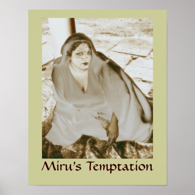 Affiche de la tentation de Miru (Devant)