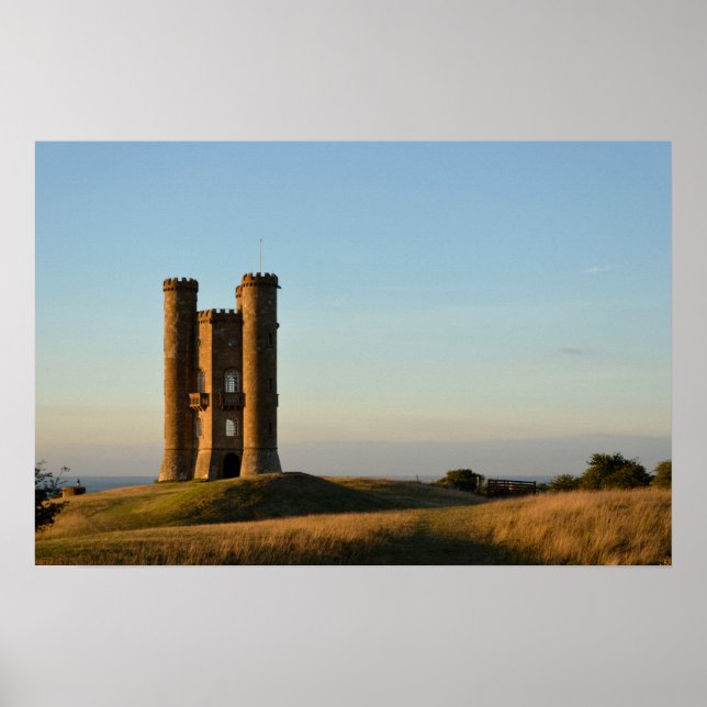 affiche de la tour Broadway dans les Cotswolds (Devant)