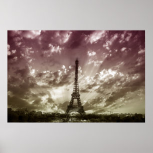 Affiche de la tour Eiffel