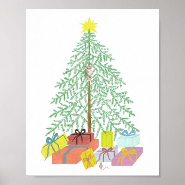 Affiche de la valeur de l'arbre de Noël (Devant)