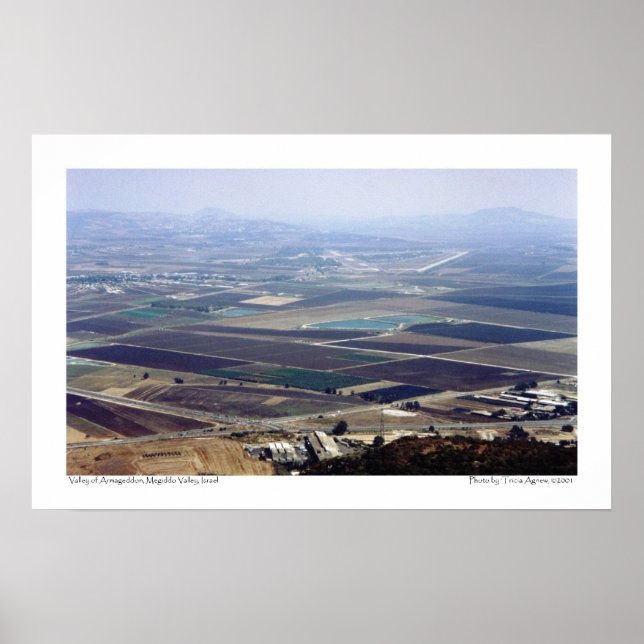 Affiche de la vallée de l'Armageddon (Devant)