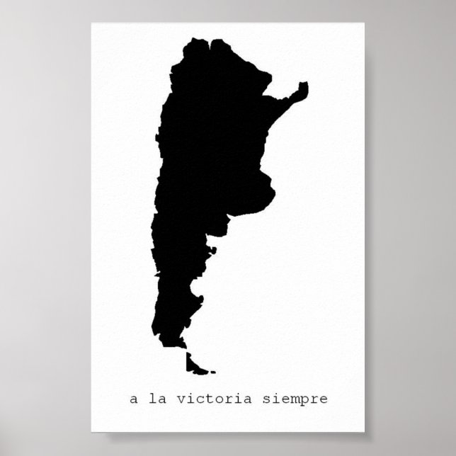 affiche de la victoria (Devant)