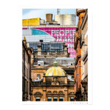 Affiche de la ville de Glasgow