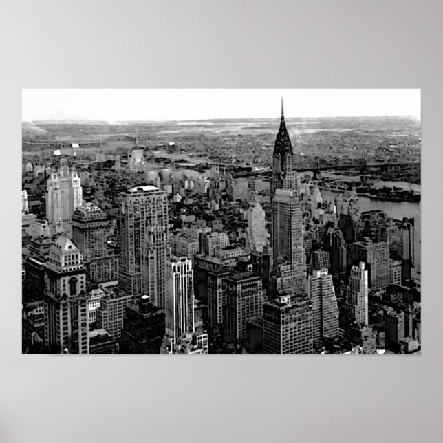 Affiche de la ville de New York (Devant)
