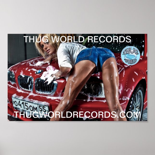 affiche de la voiture de la liste mondiale des voy (Devant)