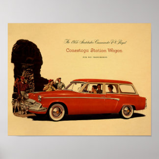 Affiche de la Voiture Vintage