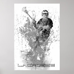 affiche de lacrosse