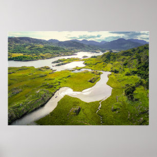 Affiche de Ladies' View Killarney Kerry Irlande