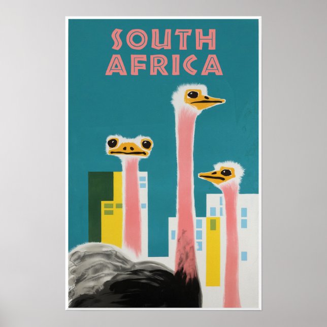 Affiche de l'Afrique du Sud  (Devant)