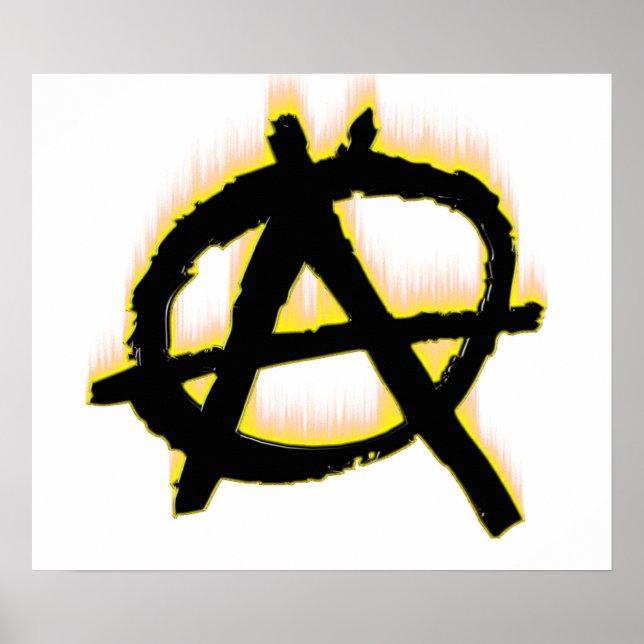 Affiche de l'anarchie sur le feu (Devant)