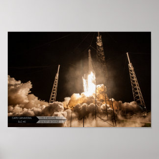 Affiche de lancement SpX CRS-9