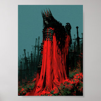 Affiche de l'ange déchu de Dark Fantasy