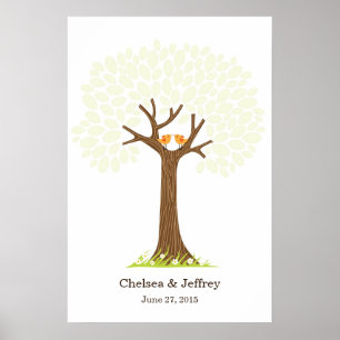 Affiche de l'arbre de signature (Sweet Tree)