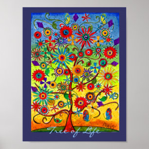 Affiche de l'arbre de vie