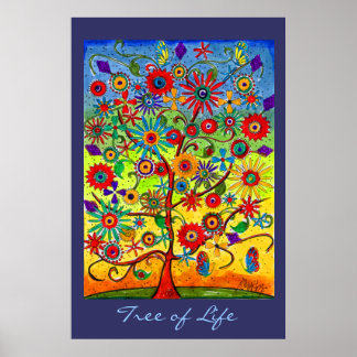 Affiche de l'arbre de vie