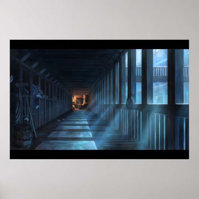 Affiche de l'Arche de Noé - Intérieur de l'Arche (Devant)