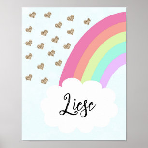Affiche de l'arche gauche des sœurs arc-en-ciel as