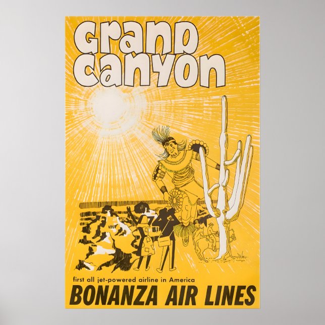 Affiche de l'art du Grand Canyon National Park (Devant)