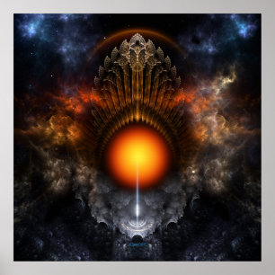 Affiche de l'art fractal Dream Orb