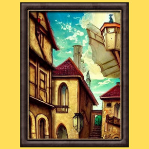 Affiche de l'Art numérique de l'Imaginaire du Roya