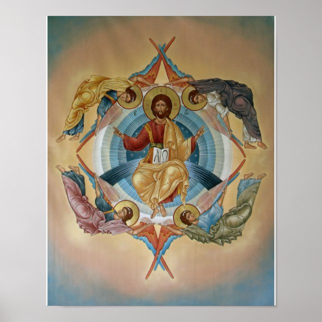 Affiche de l'Ascension du Christ (Devant)