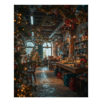 Affiche de l'atelier de Noël