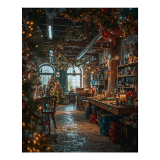 Affiche de l'atelier de Noël