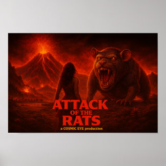Affiche de l'Attaque des Rats