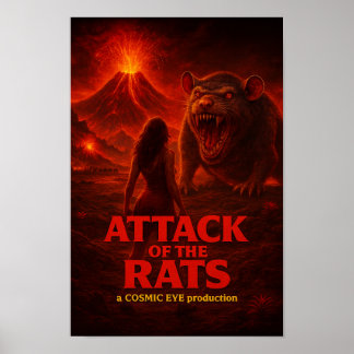 Affiche de l'Attaque des Rats