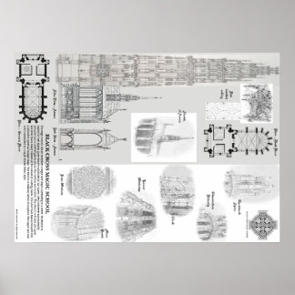 Affiche de l'école magique de la Croix-Noire n° 2