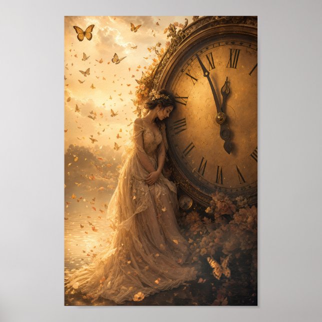 Affiche de l'enchantement du gardien de l'heure do (Devant)