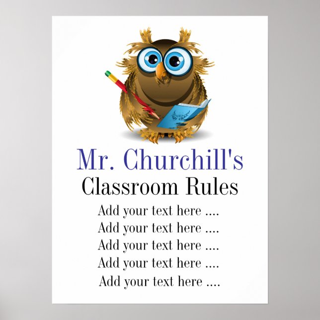 Affiche de l'enseignant de l'école - SRF (Devant)