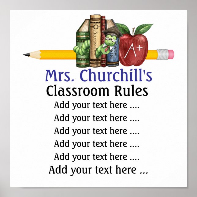 Affiche de l'enseignant de l'école - SRF (Devant)