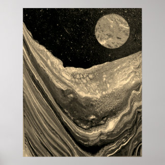 Affiche de l'espace cool, affiche de science-ficti
