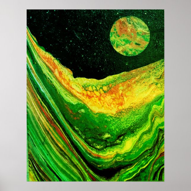 Affiche de l'espace cool, affiche de science-ficti (Devant)