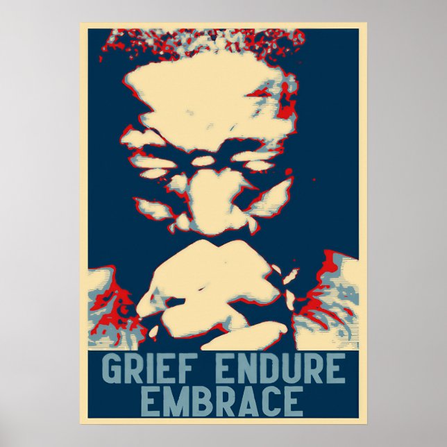 Affiche de l'espoir d'Obama modifiée (Devant)