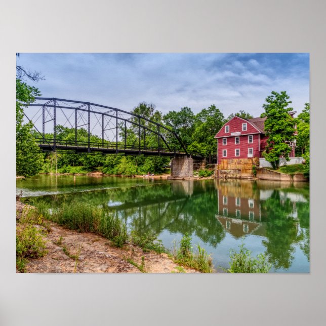 Affiche de l'été à War Eagle Mill (Devant)