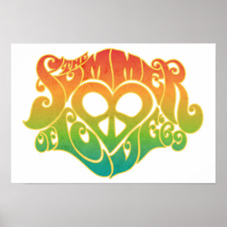 Affiche de l'été de l'amour