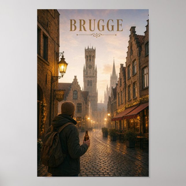 Affiche de l'évasion au crépuscule des pavés de Br (Devant)