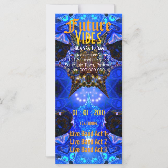 Affiche de l'événement Future Vibes #2 (Devant)