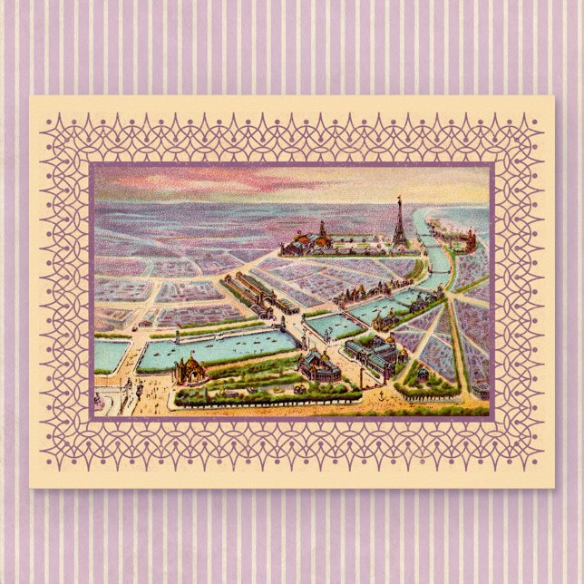 Affiche de l'Expo de Paris 1900 (Créateur téléchargé)