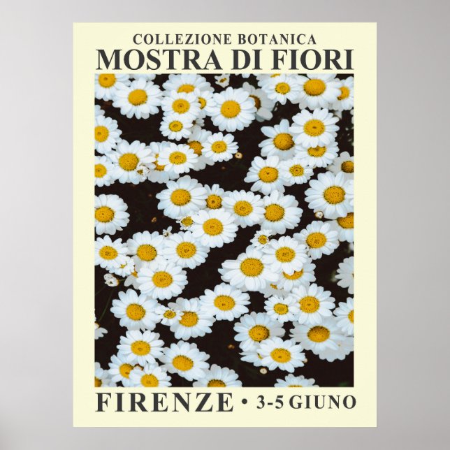 Affiche de l'exposition florale n° 5 (Devant)