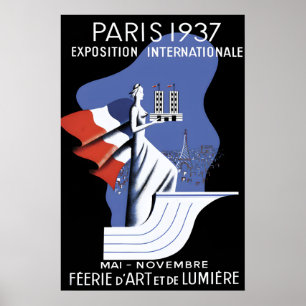Affiche de l'Exposition universelle de Paris 1937 