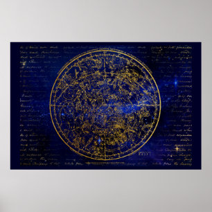 affiche de l'hémisphère sud