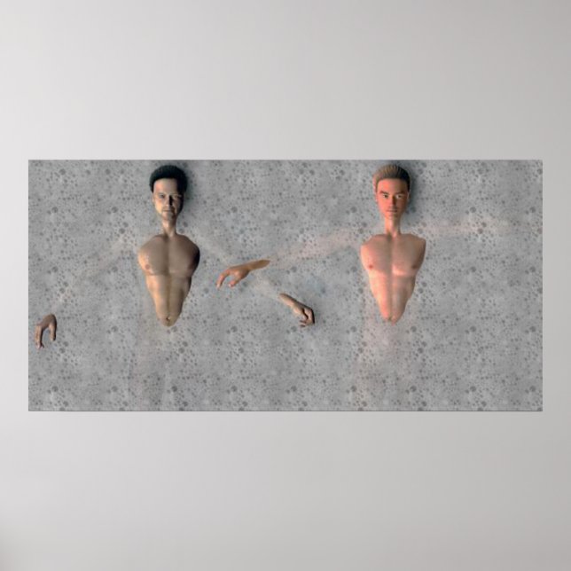 affiche de l'heure du bain des mousses DE 14.95 (Devant)