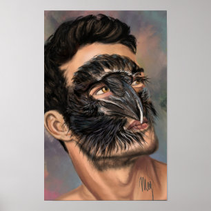 Affiche de l'Homme Corbeau