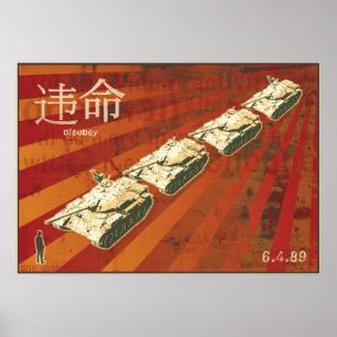 Affiche de l'homme de char DISOBEY